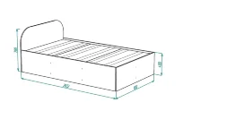 Кровать Астема (Ярофф)